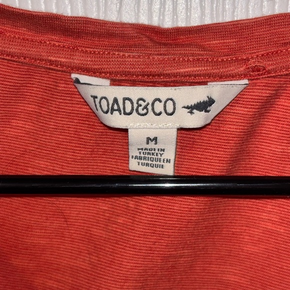 Toad&Co Women's Rust Tank Top with Ruffle Sleeves - Picture 2 of 4